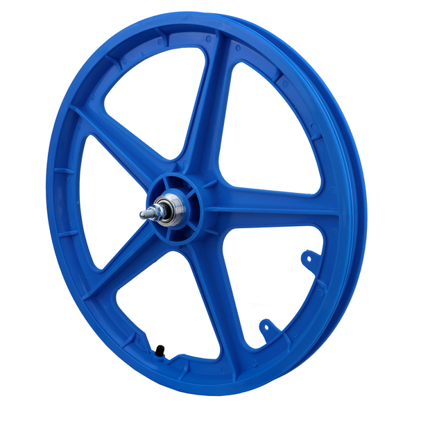 Vandorm 20 Rear BMX Mag Wheel 5 Spoke Straight BLUE VANDORM