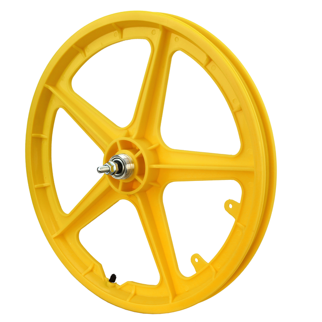 Bmx yellow outlet mag wheels