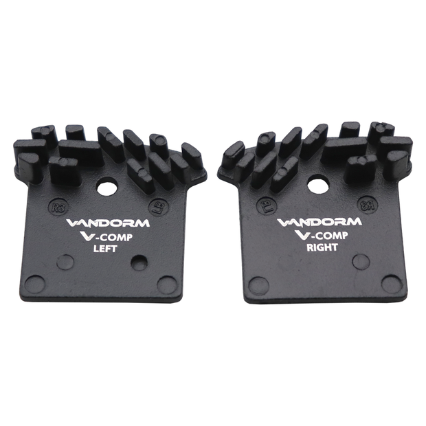 Vandorm Ceramic Upgrade Shimano J02A J03A J03C Cooling Fin Pair Disc Brake Pads