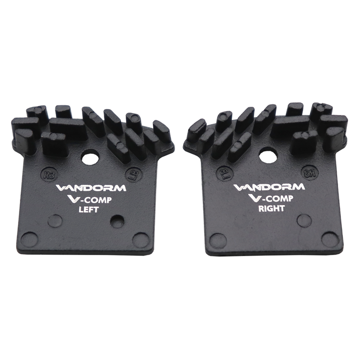 thumbnail image 2 of Ceramic Disc Brake Pads For Bikes | Cooling Fin Brake Pads For Shimano Deore, XT, LX, SLX, Road & Hybrid Bikes | Heat-Resistant & Low Noise 2 of 12