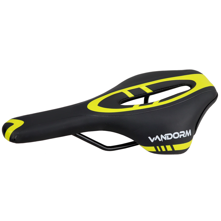 Yellow road bike shop saddle
