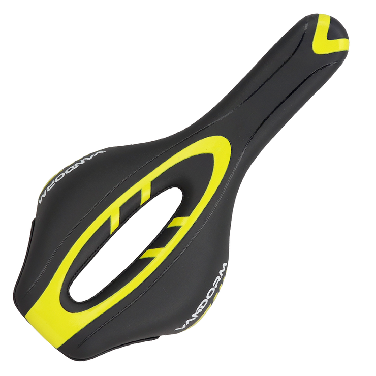 Vandorm Speed Road Mountain Bike Saddle YELLOW VANDORM