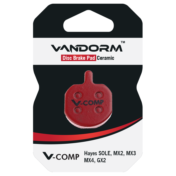 Hayes, Vandorm V-COMP CERAMIC COMPOUND Disc Brake Pads