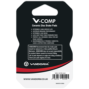 Shimano Ultegra, Vandorm V-COMP CERAMIC COMPOUND Disc Brake Pads