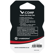 Hope V4, Vandorm V-COMP CERAMIC COMPOUND Disc Brake Pads