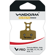 Formula MEGA, Oval, Vandorm V-PRO SINTERED COMPOUND Disc Brake Pads