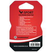 Shimano Saint, TRP, Vandorm V-SPORT SEMI METALIC Disc Brake Pads