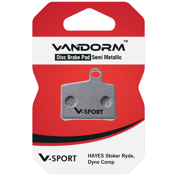 Hayes Stroker Ryde, Vandorm V-SPORT SEMI METALIC Disc Brake Pads