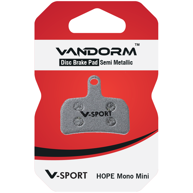 Hope Mono Mini, Vandorm V-SPORT SEMI METALIC Disc Brake Pads