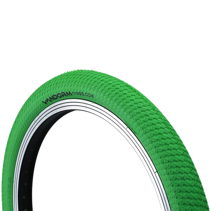 Lime green bmx 2024 tires