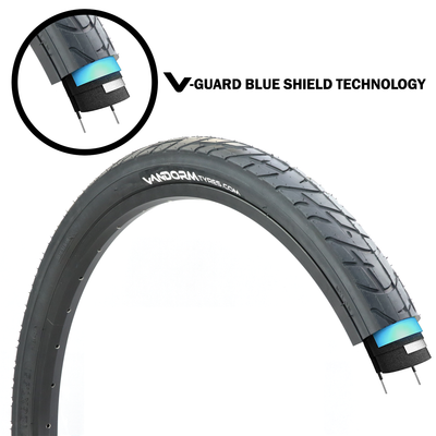 NEW OFFER - Vandorm Wind Mountain Bike Slick Tyre 26" x 2.10" PUNCTURE PROTECTION