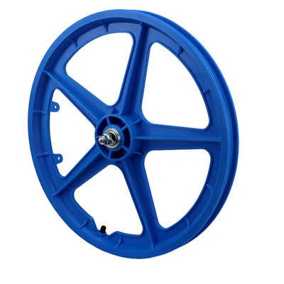 Vandorm 20" Front BMX Mag Wheel 5 Spoke Straight BLUE