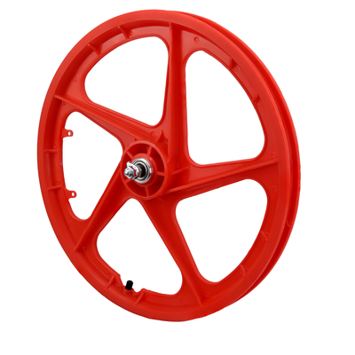 Vandorm 20" Front BMX Mag Wheel 5 Spoke Aero RED