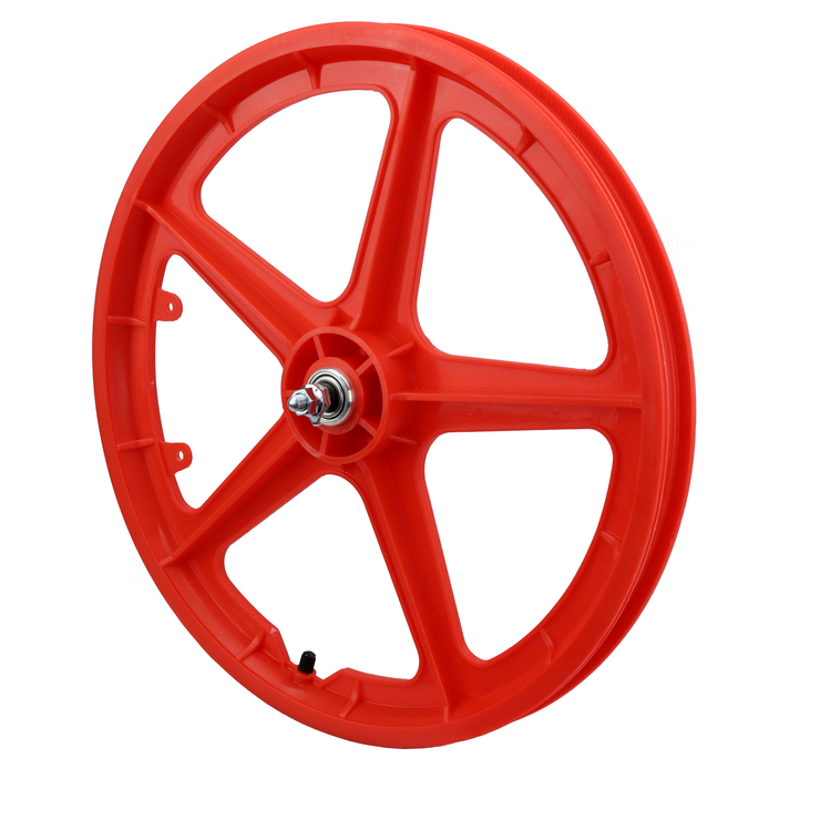 Vandorm 20" Front BMX Mag Wheel 5 Spoke Straight RED