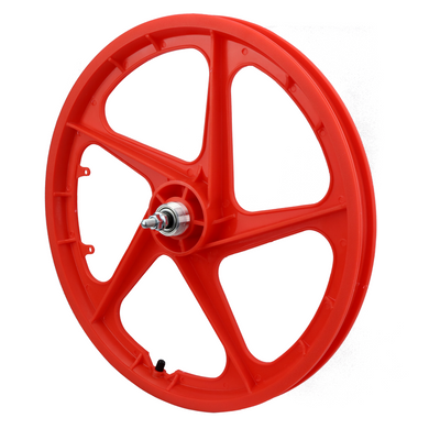 Vandorm 20" Rear BMX Mag Wheel 5 Spoke Aero RED