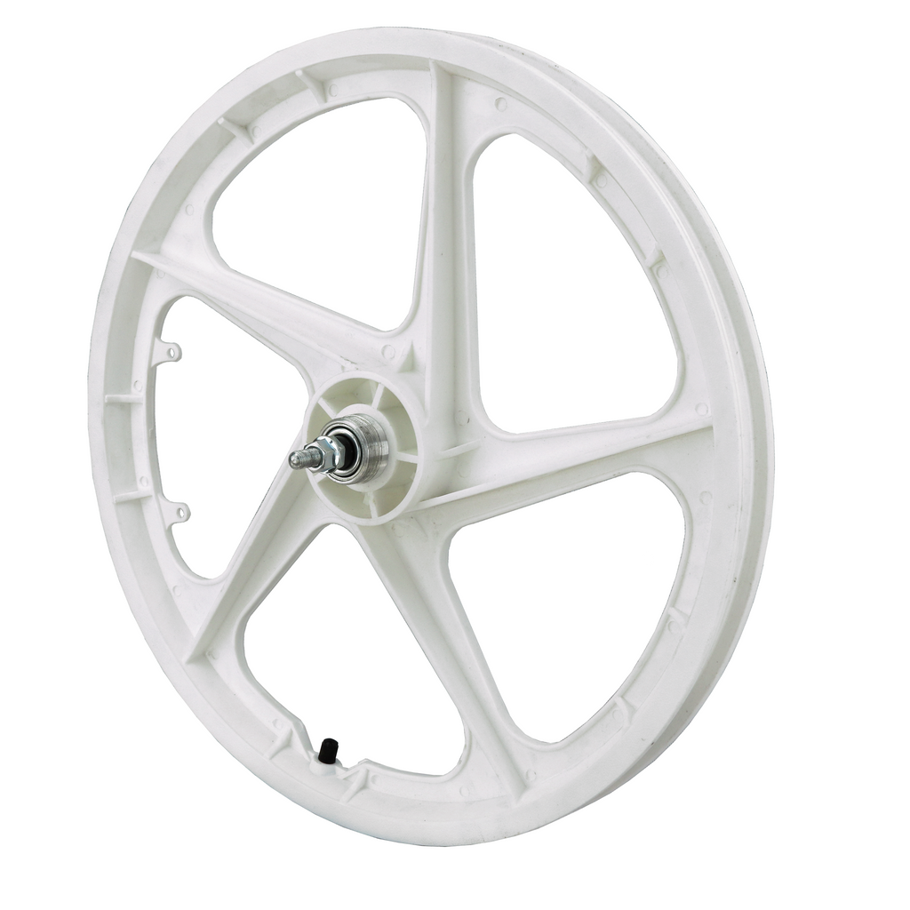 White bmx mag wheels hotsell