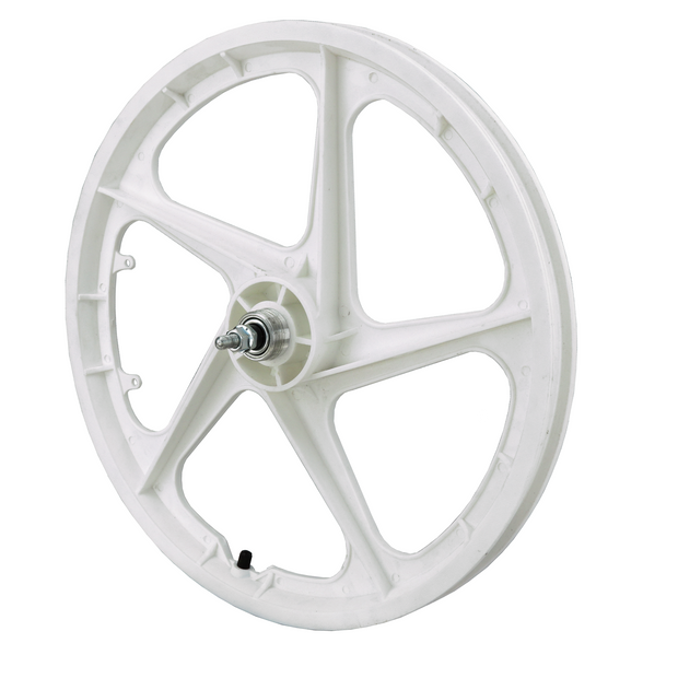 Vandorm 20" Rear BMX Mag Wheel 5 Spoke Aero WHITE